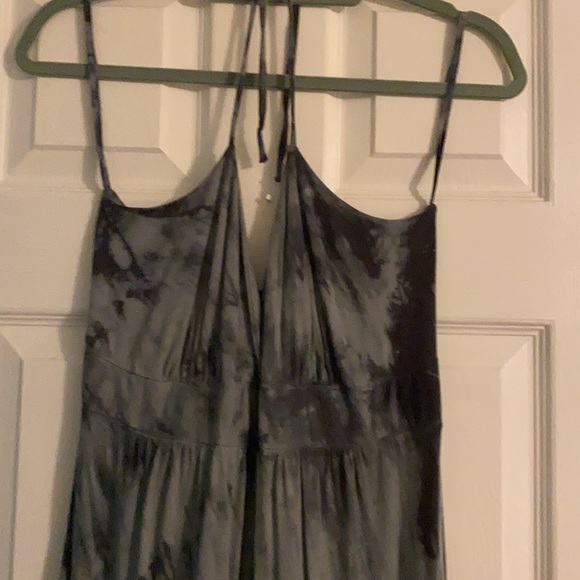 Maxi halter dress tie dye M EUC - Picture 2 of 13